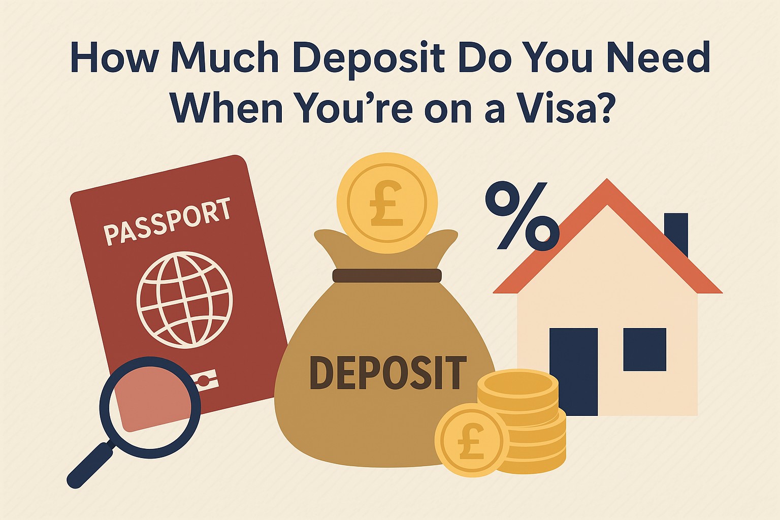 How Much Deposit Do You Need When You’re on a Visa?