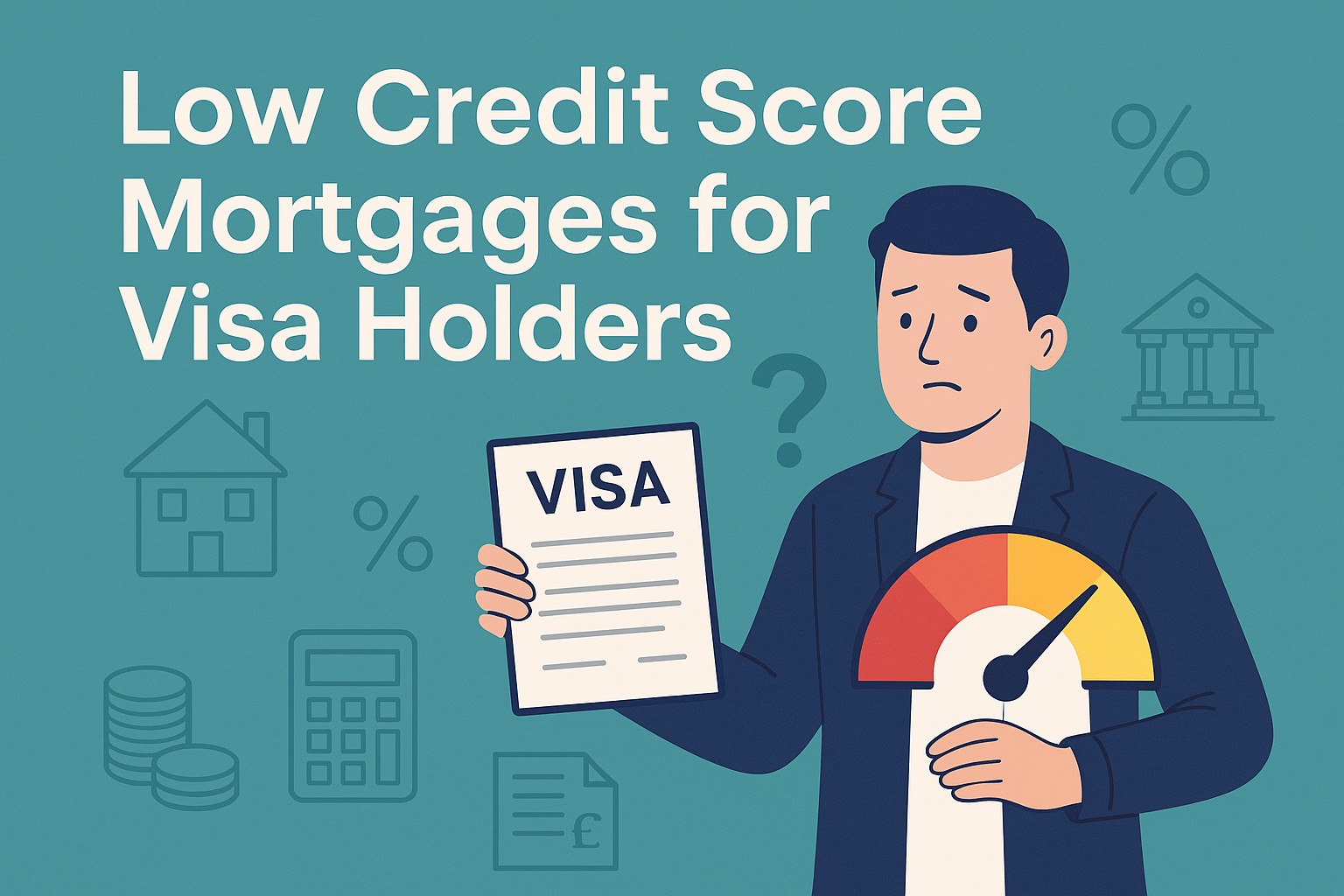 Low Credit Score Mortgages for Visa Holders: Everything You Need to Know